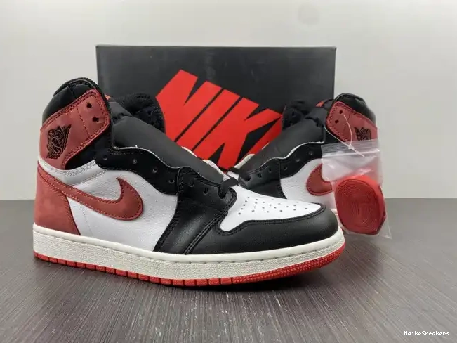 MaikeSneakers Jordan High OG 555088-112 Retro 'Track Red' Air 1 0513
